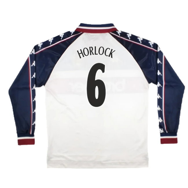 Manchester City 1997-99 Away Long Sleeve Shirt (M) (Very Good) (Horlock 6)