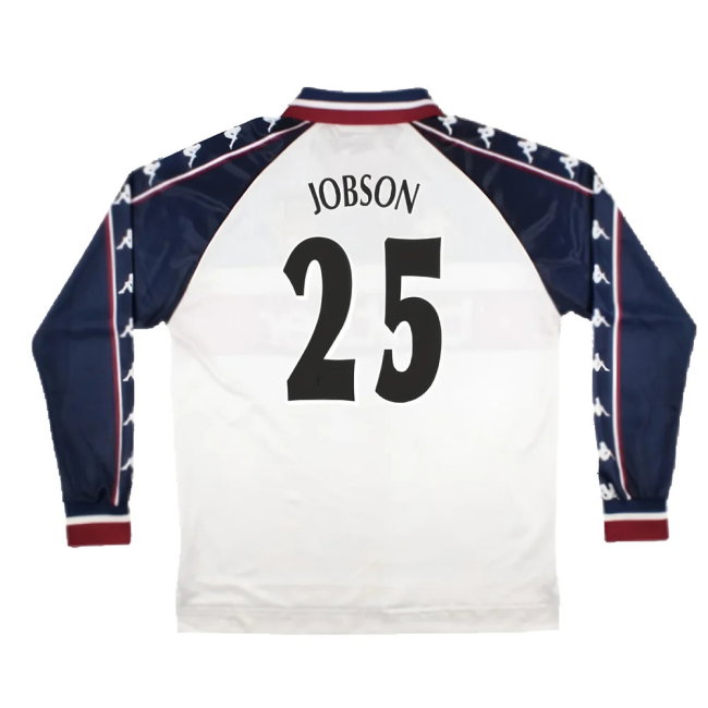 Manchester City 1997-99 Away Long Sleeve Shirt (M) (Very Good) (Jobson 25)