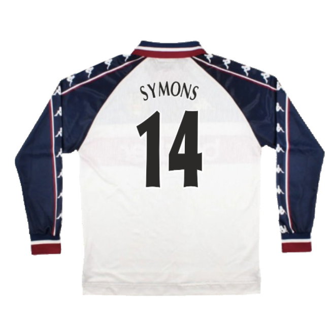 Manchester City 1997-99 Away Long Sleeve Shirt (M) (Very Good) (Symons 14)