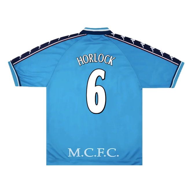 Manchester City 1997-99 Home Shirt (XL) (Excellent) (Horlock 6)