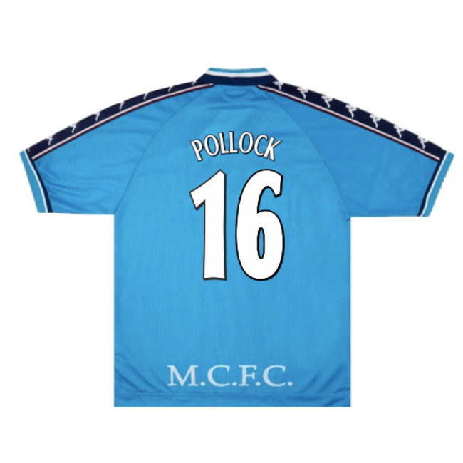 Manchester City 1997-99 Home Shirt (XL) (Excellent) (Pollock 16)