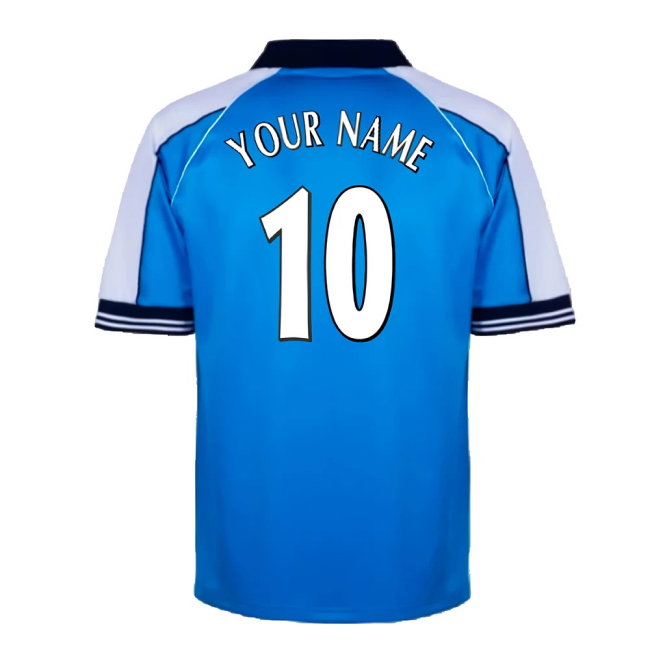 Manchester City 2000 Home Retro Shirt (Your Name)