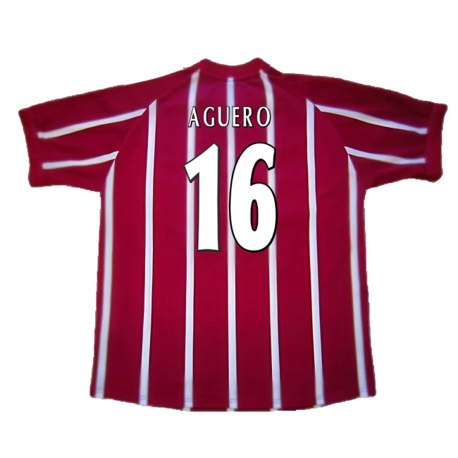 Manchester City 2002-2003 Third Shirt (M) (Excellent) (Aguero 16)