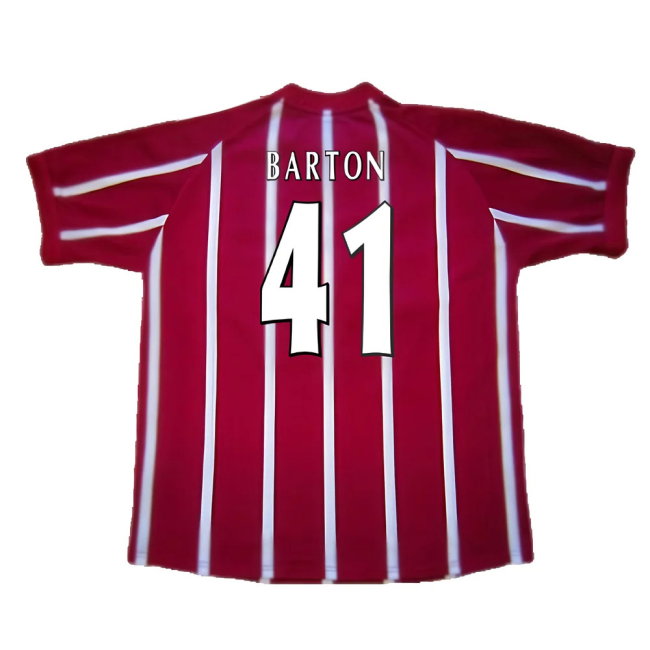 Manchester City 2002-2003 Third Shirt (M) (Excellent) (Barton 41)