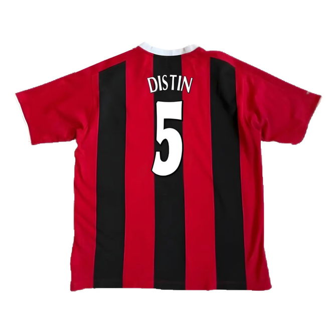 Manchester City 2003-04 Away Shirt ((Very Good) XL) (Distin 5)