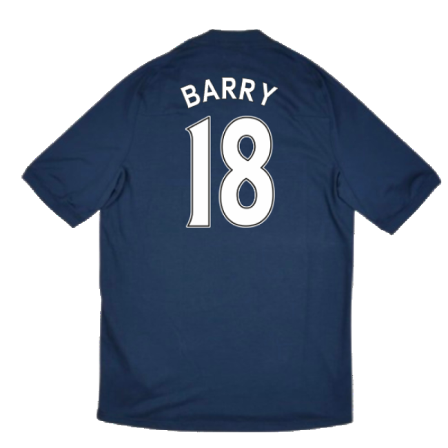 Manchester City 2010-11 Away Shirt ((Very Good) XL) (Barry 18)