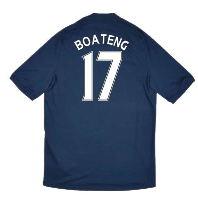 Manchester City 2010-11 Away Shirt ((Very Good) XL) (Boateng 17)