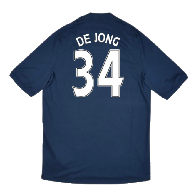 Manchester City 2010-11 Away Shirt ((Very Good) XL) (De Jong 34)