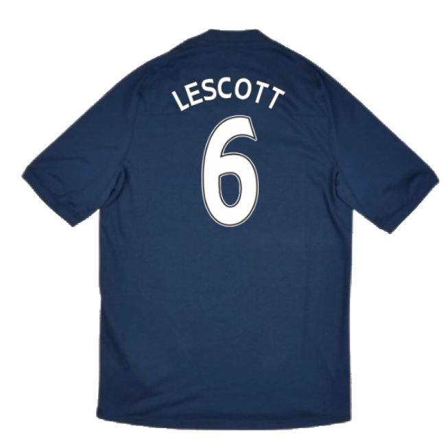 Manchester City 2010-11 Away Shirt ((Very Good) XL) (Lescott 6)