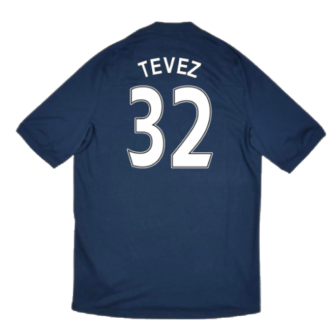 Manchester City 2010-11 Away Shirt ((Very Good) XL) (Tevez 32)