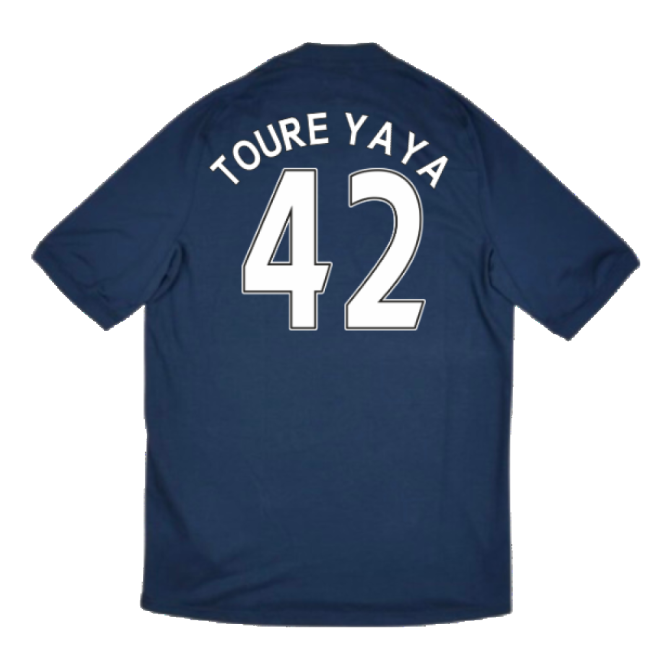 Manchester City 2010-11 Away Shirt ((Very Good) XL) (Toure Yaya 42)