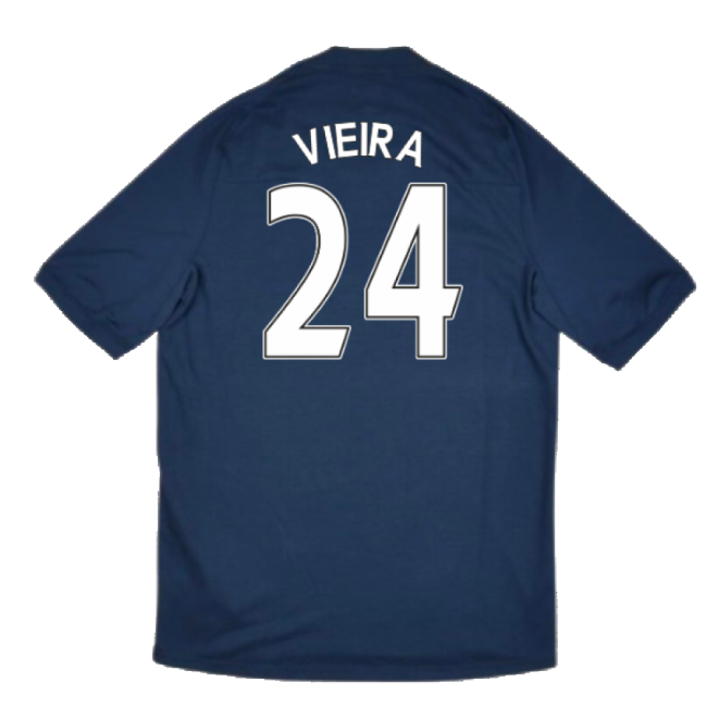 Manchester City 2010-11 Away Shirt ((Very Good) XL) (Vieira 24)
