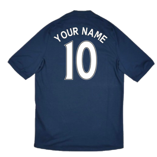 Manchester City 2010-11 Away Shirt ((Very Good) XL) (Your Name)
