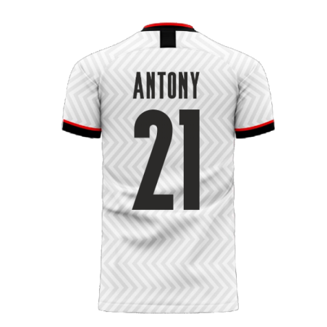 Manchester Red 2020-2021 Away Concept Football Kit (Libero) (ANTONY 21)