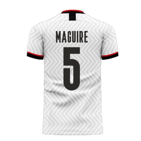 Manchester Red 2020-2021 Away Concept Football Kit (Libero) (MAGUIRE 5)