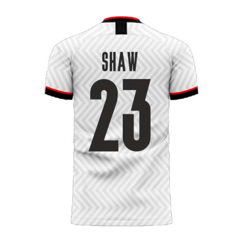 Manchester Red 2020-2021 Away Concept Football Kit (Libero) (SHAW 23)