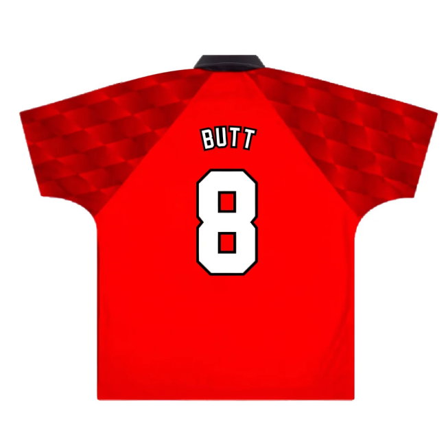 Manchester United 1996-98 Home (M) (Very Good) (Butt 8)