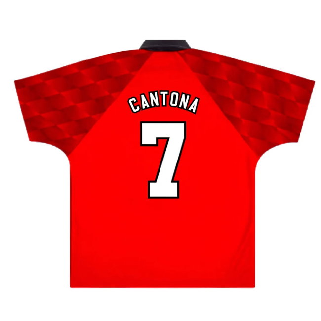 Manchester United 1996-98 Home (M) (Very Good) (Cantona 7)