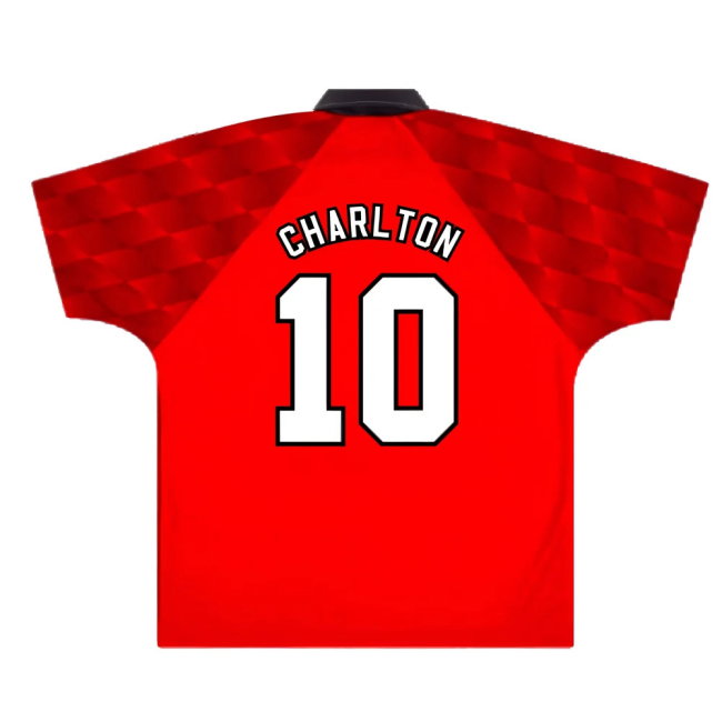 Manchester United 1996-98 Home (M) (Very Good) (Charlton 10)