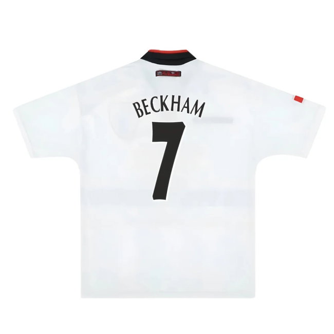 Manchester United 1997-98 Away Shirt (M) (Excellent) (Beckham 7)