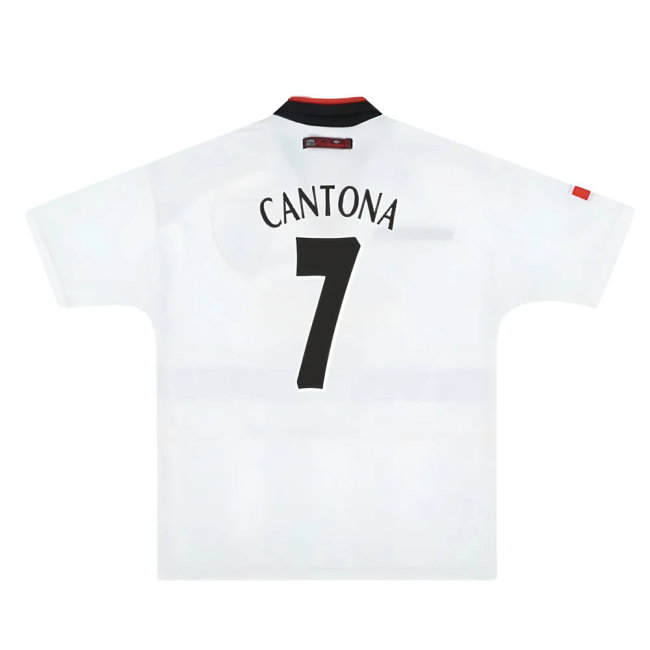 Manchester United 1997-98 Away Shirt (M) (Excellent) (Cantona 7)