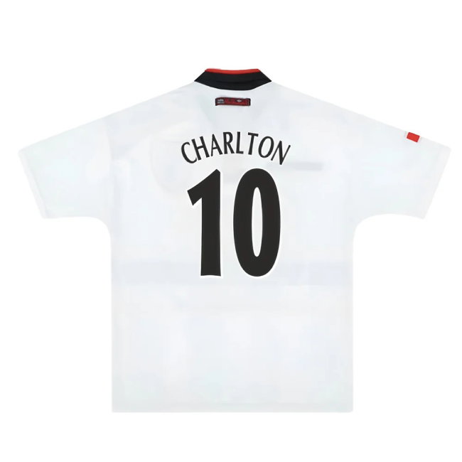 Manchester United 1997-98 Away Shirt (M) (Excellent) (Charlton 10)