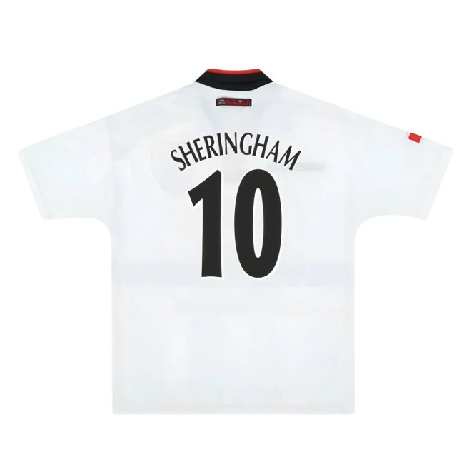 Manchester United 1997-98 Away Shirt (M) (Excellent) (Sheringham 10)