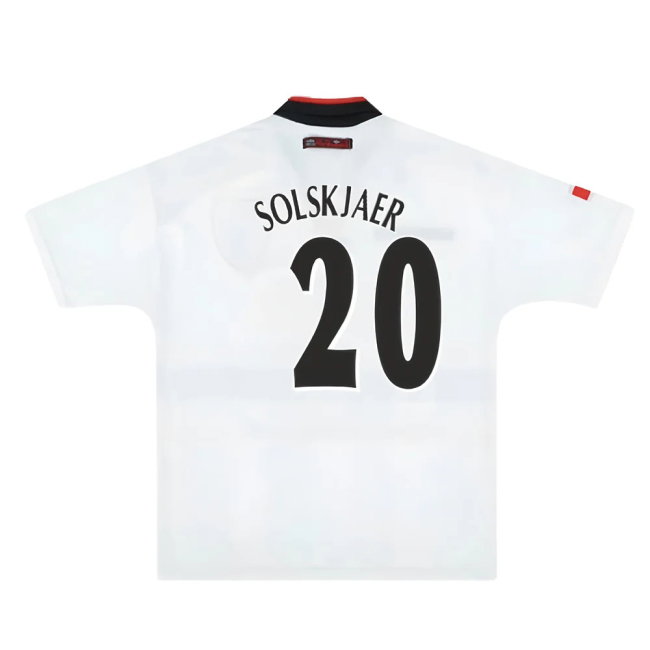 Manchester United 1997-98 Away Shirt (M) (Excellent) (Solskjaer 20)