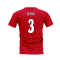 Manchester United 1998-1999 Retro Shirt T-shirt (Red) (Irwin 3)