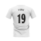 Manchester United 1998-1999 Retro Shirt T-shirt - Text (White) (Yorke 19)