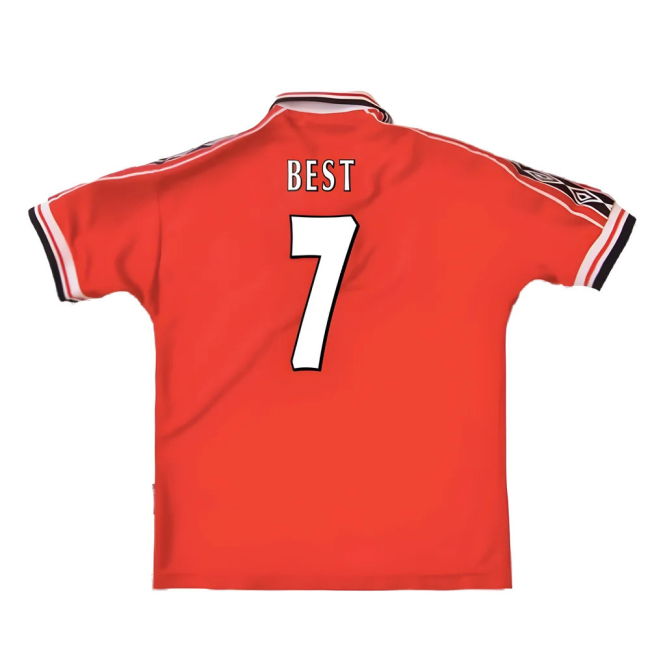 Manchester United 1998-2000 Home Shirt (XXL) (Excellent) (Best 7)