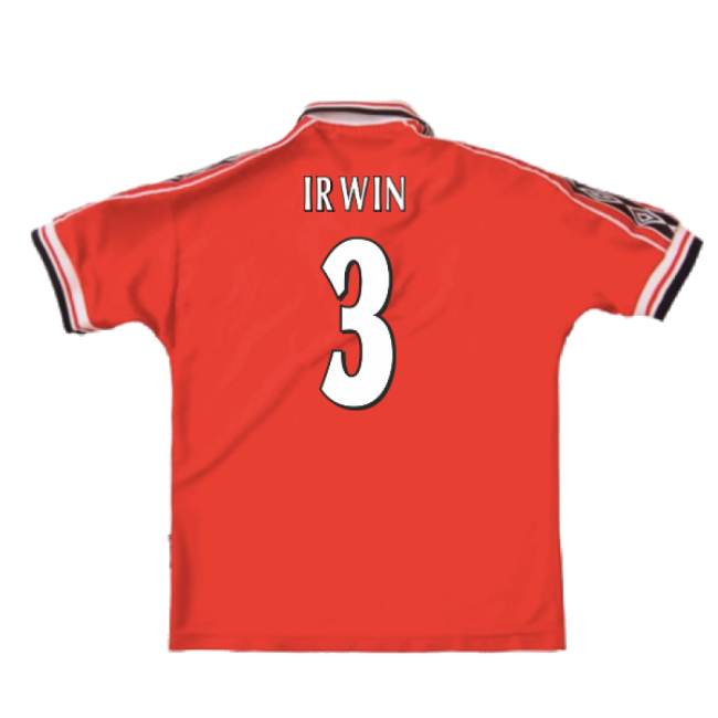 Manchester United 1998-2000 Home Shirt (XXL) (Excellent) (Irwin 3)