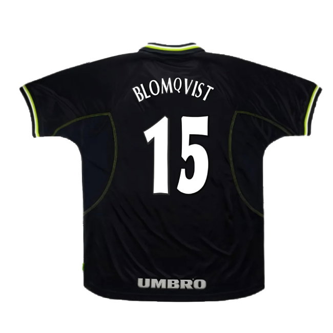 Manchester United 1998-99 Third Shirt (XL) (Excellent) (Blomqvist 15)
