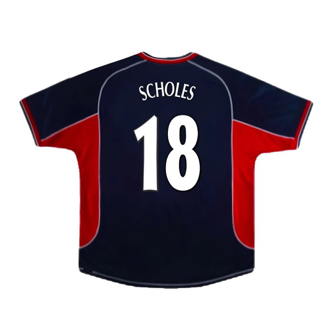 Manchester United 2000-01 Third Shirt (XL) (Very Good) (Scholes 18)