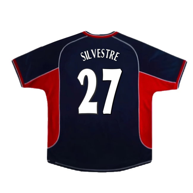 Manchester United 2000-01 Third Shirt (XL) (Very Good) (Silvestre 27)