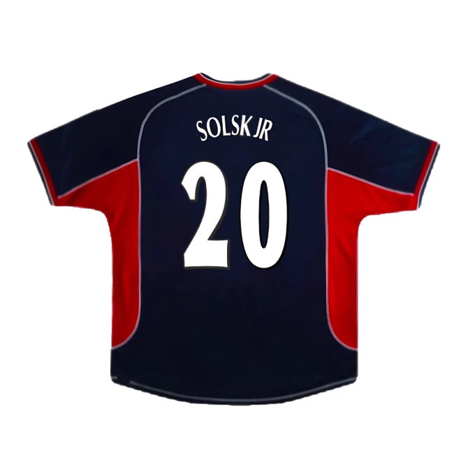 Manchester United 2000-01 Third Shirt (XL) (Very Good) (Solskjær 20)