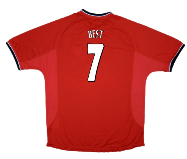 Manchester United 2000-02 Home Shirt ((Excellent) XXL) (Best 7)