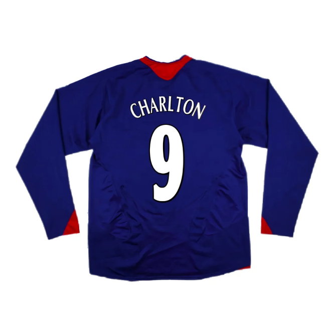 Manchester United 2005-06 Long Sleeve Away Shirt (M) (Excellent) (CHARLTON 9)