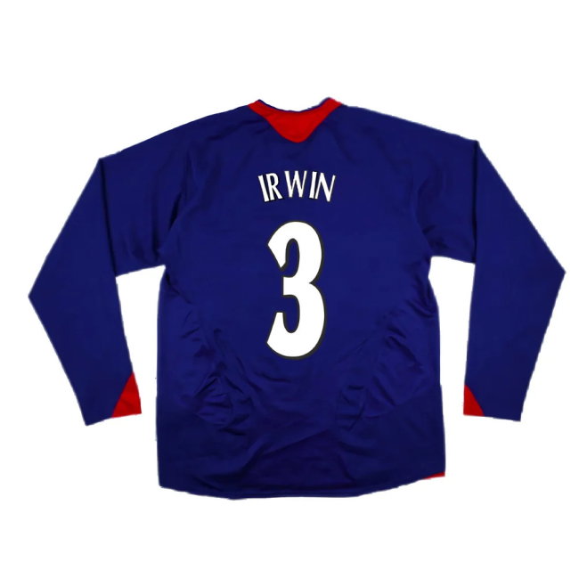 Manchester United 2005-06 Long Sleeve Away Shirt (M) (Excellent) (IRWIN 3)