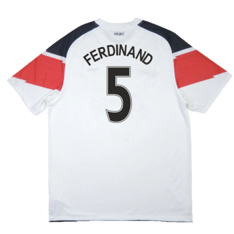 Manchester United 2010-11 Away Shirt ((Excellent) S) (Ferdinand 5)