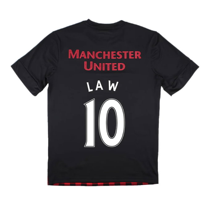 Manchester United 2010-2011 Training Shirt (M) (Law 10) (Excellent)
