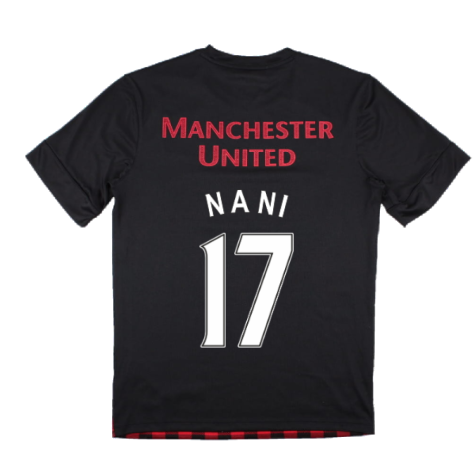 Manchester United 2010-2011 Training Shirt (M) (Nani 17) (Excellent)