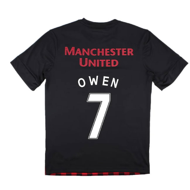 Manchester United 2010-2011 Training Shirt (M) (Owen 7) (Excellent)