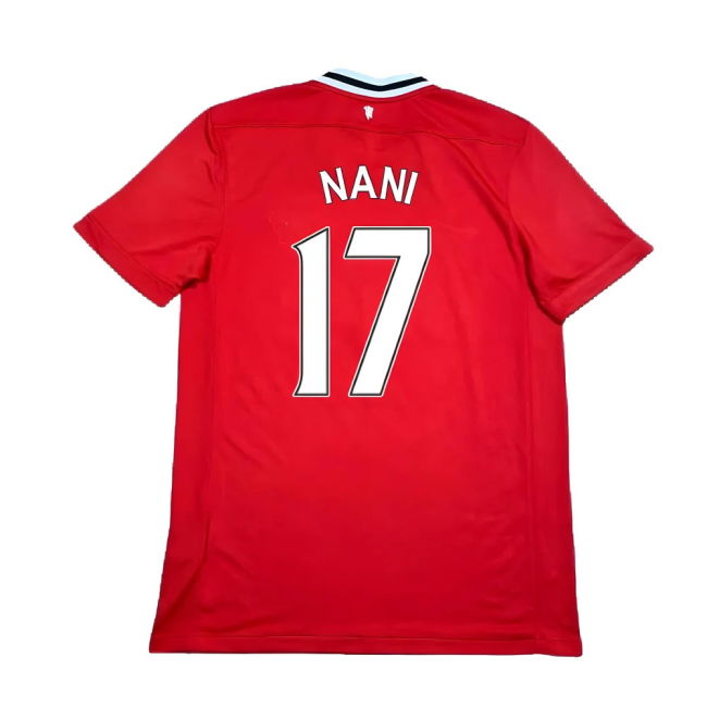 Manchester United 2011-12 Home Shirt ((Excellent) XL) (Nani 17)