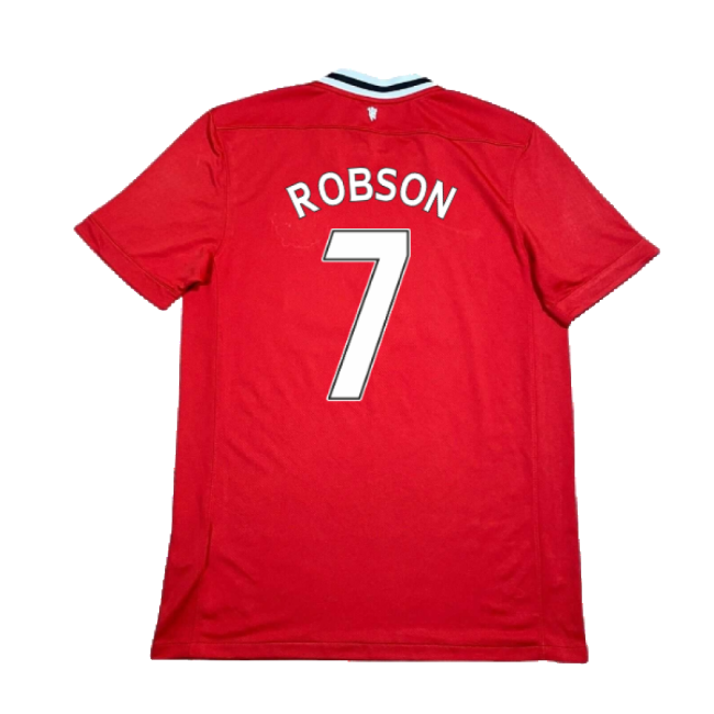 Manchester United 2011-12 Home Shirt ((Excellent) XL) (Robson 7)