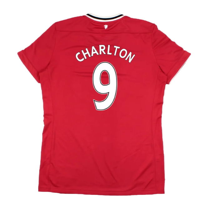 Manchester United 2011-12 Home Shirt (Women\'s) ((Very Good) M) (CHARLTON 9)