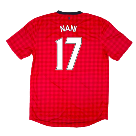 Manchester United 2012-13 Home Shirt (S) (Good) (Nani 17)