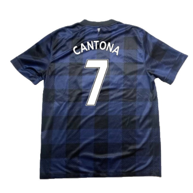 Manchester United 2013-14 Away Shirt (Excellent) (Cantona 7)