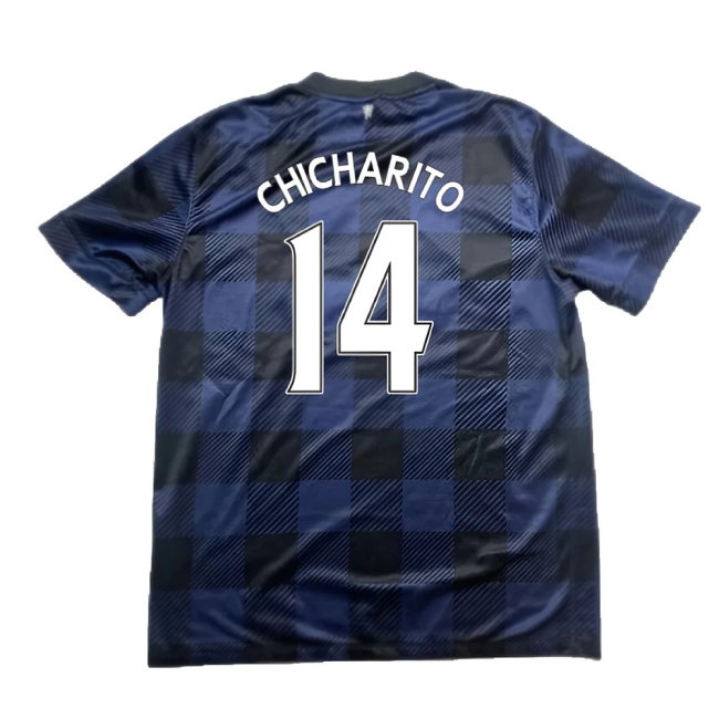 Manchester United 2013-14 Away Shirt (Excellent) (Chicharito 14)