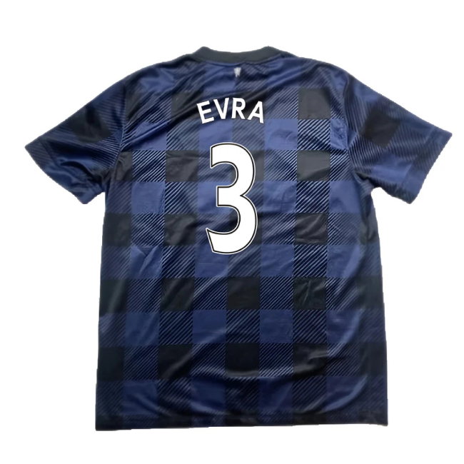 Manchester United 2013-14 Away Shirt (S) (Mint) (Evra 3)